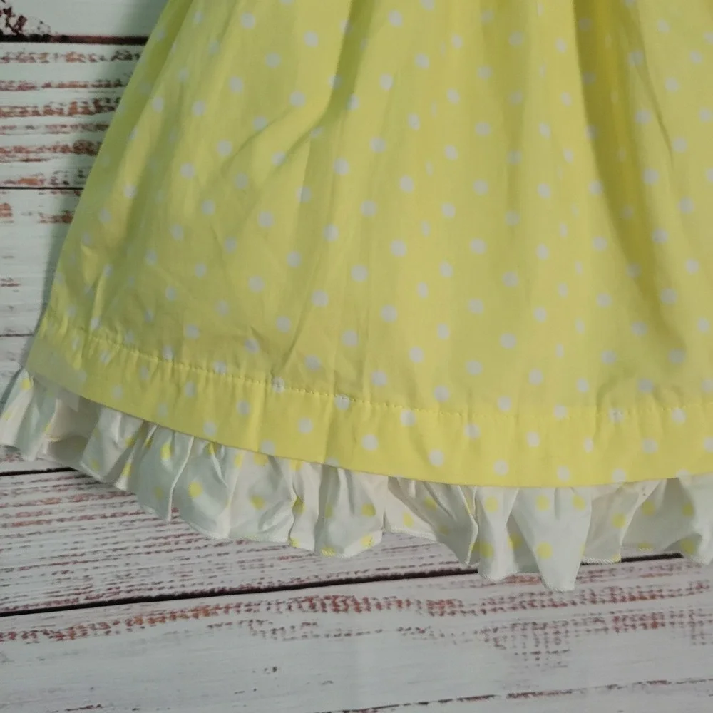 NWT Heirlooms By Polly Flinder Girls 4T Yellow Two-piece Dress Outfit